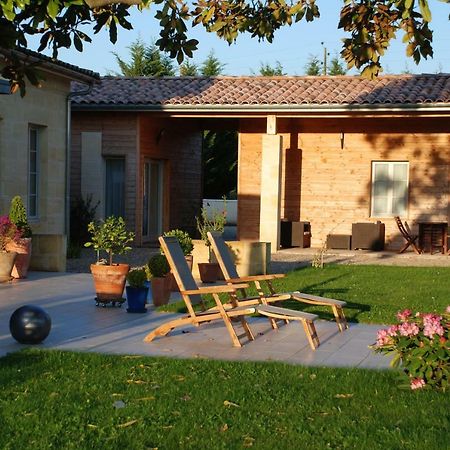 Les Ambeles Bed & Breakfast Saint-Magne-de-Castillon Bagian luar foto