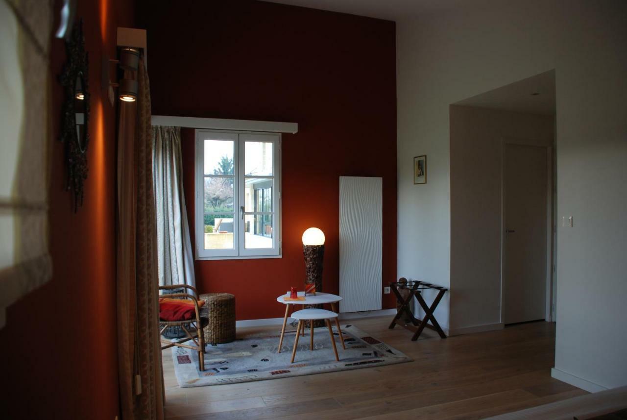 Les Ambeles Bed & Breakfast Saint-Magne-de-Castillon Bagian luar foto